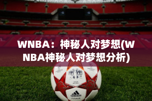 WNBA：神秘人对梦想(WNBA神秘人对梦想分析)