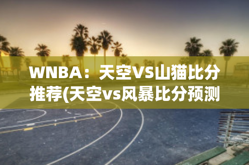 WNBA：天空VS山猫比分推荐(天空vs风暴比分预测)