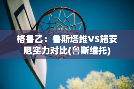 格鲁乙：鲁斯塔维VS施安尼实力对比(鲁斯维托)