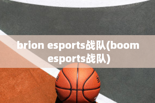 brion esports战队(boom esports战队)