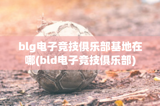 blg电子竞技俱乐部基地在哪(bld电子竞技俱乐部)