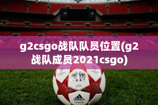 g2csgo战队队员位置(g2战队成员2021csgo)