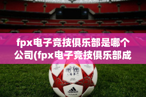 fpx电子竞技俱乐部是哪个公司(fpx电子竞技俱乐部成员介绍)